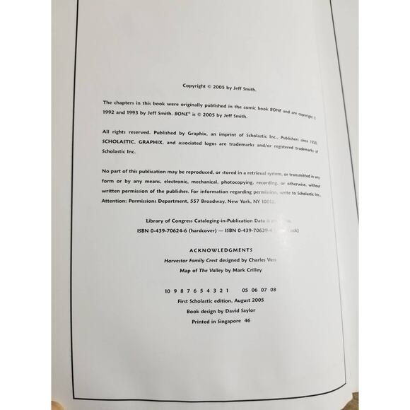 Bone Book The Great Cow Race - Eyes of the Storm Jeff Smith 2006 Vintage - Picture 4 of 13